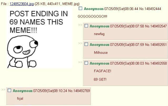 4chan greentext origin